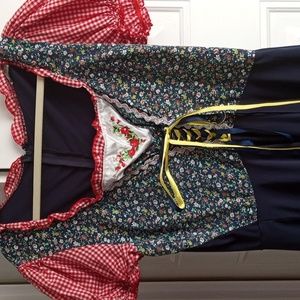 German Dirndl dress costume women's